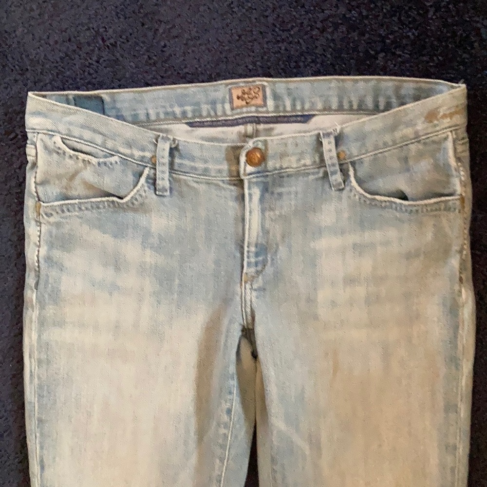 GOLDSIGN sz 29 skinny low rise jean